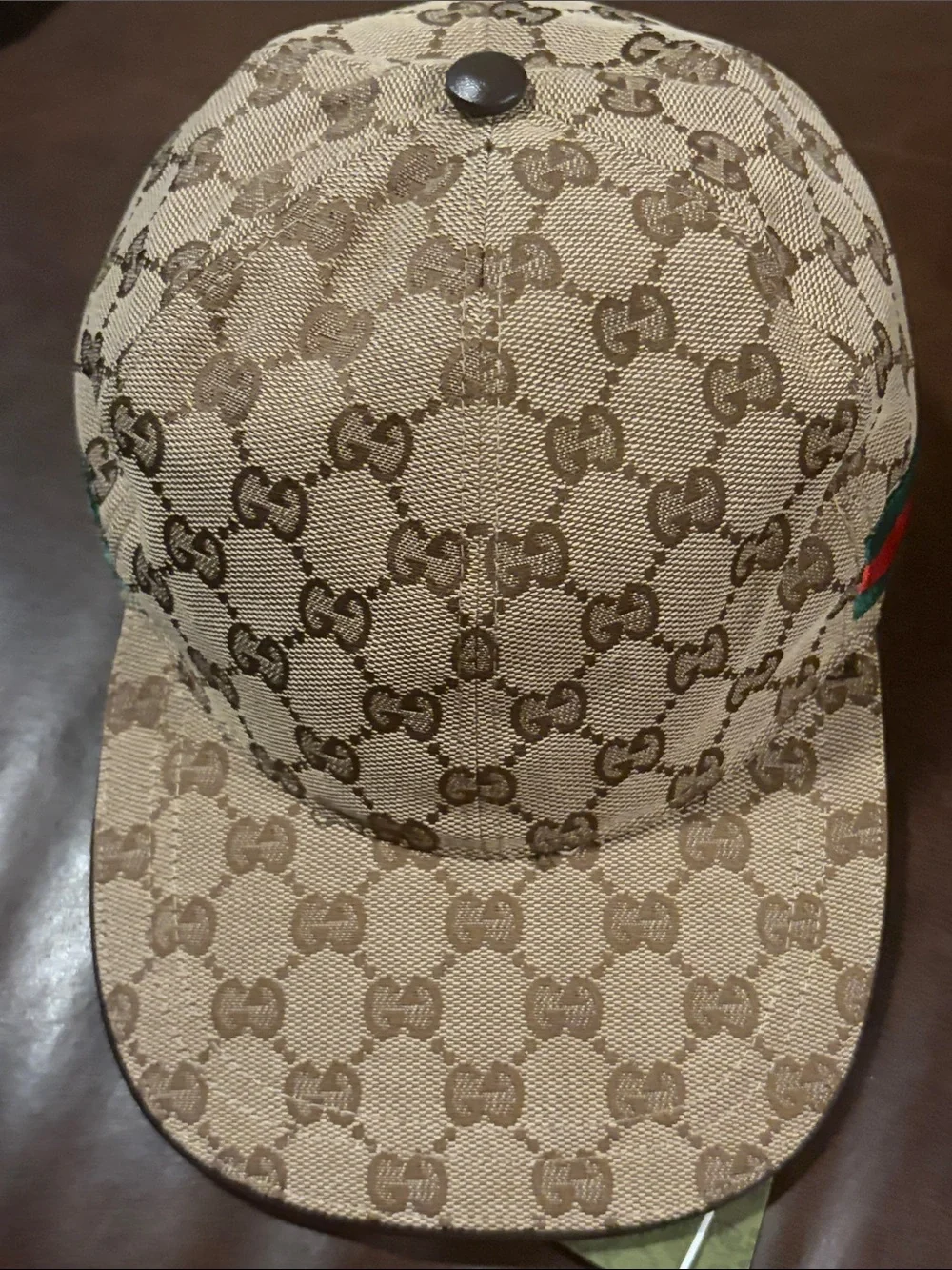 GUCCi Hat -size Medium- Canvas Baseball Cap