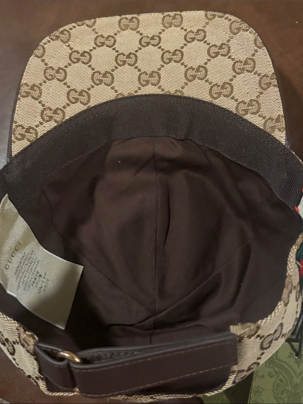 GUCCi Hat -size Medium- Canvas Baseball Cap