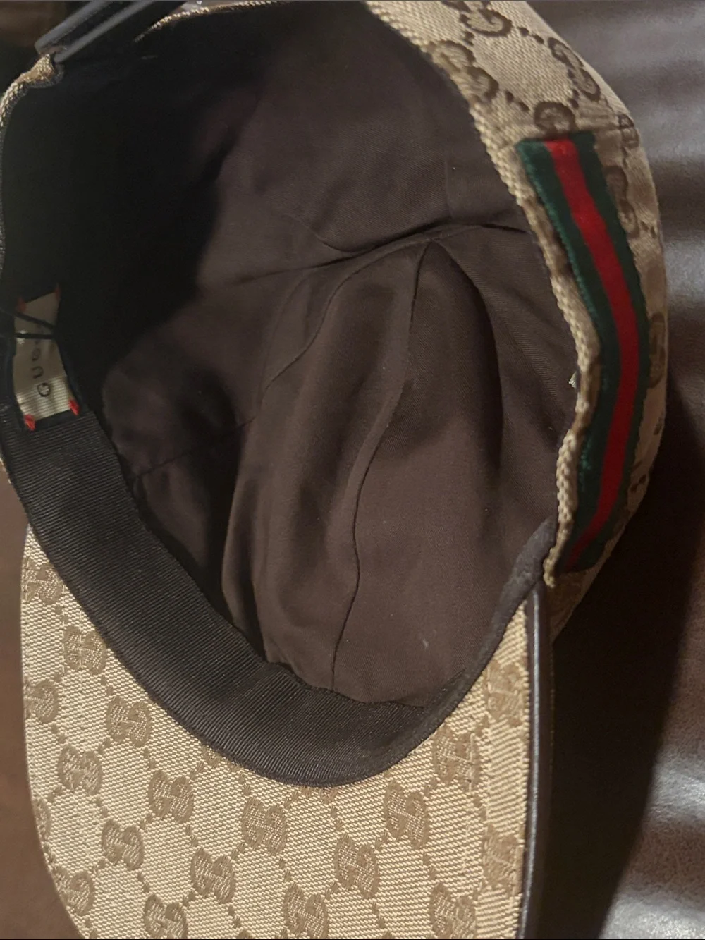 GUCCi Hat -size Medium- Canvas Baseball Cap