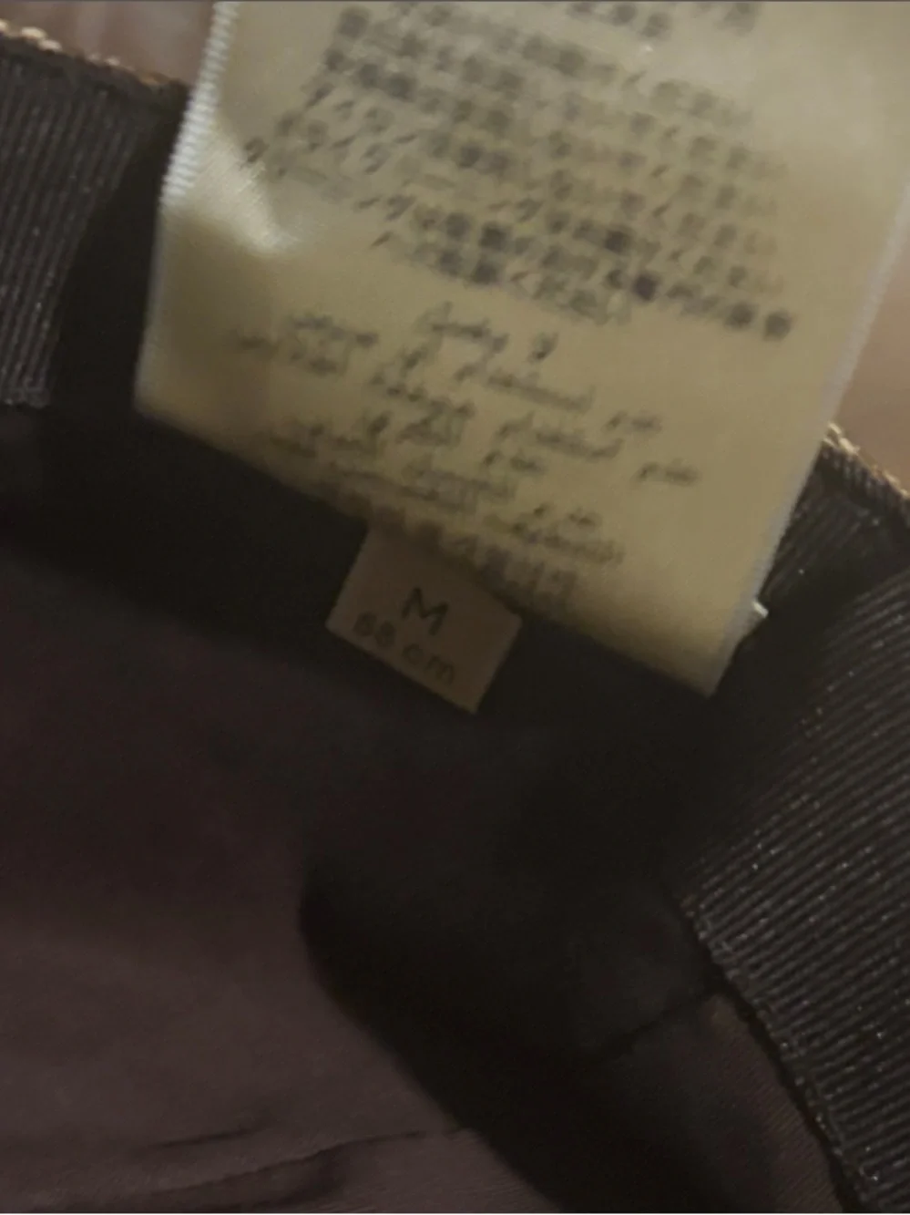 GUCCi Hat -size Medium- Canvas Baseball Cap