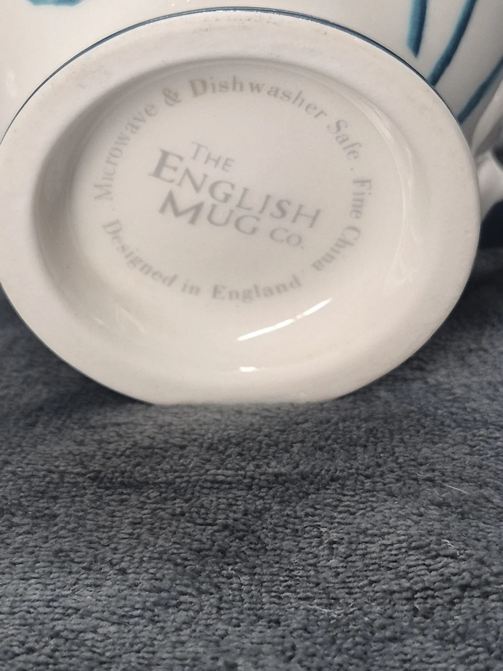 English Mug Company white ceramic