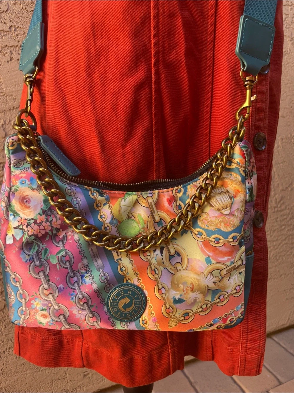Kurt Geiger vibrant multicolor