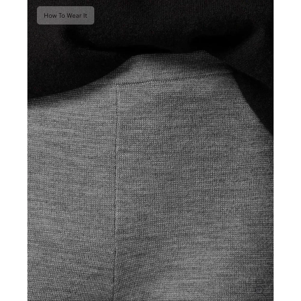 J. Crew Cosmo sweater pant in merino wool Heather Graphite NWT Size XS