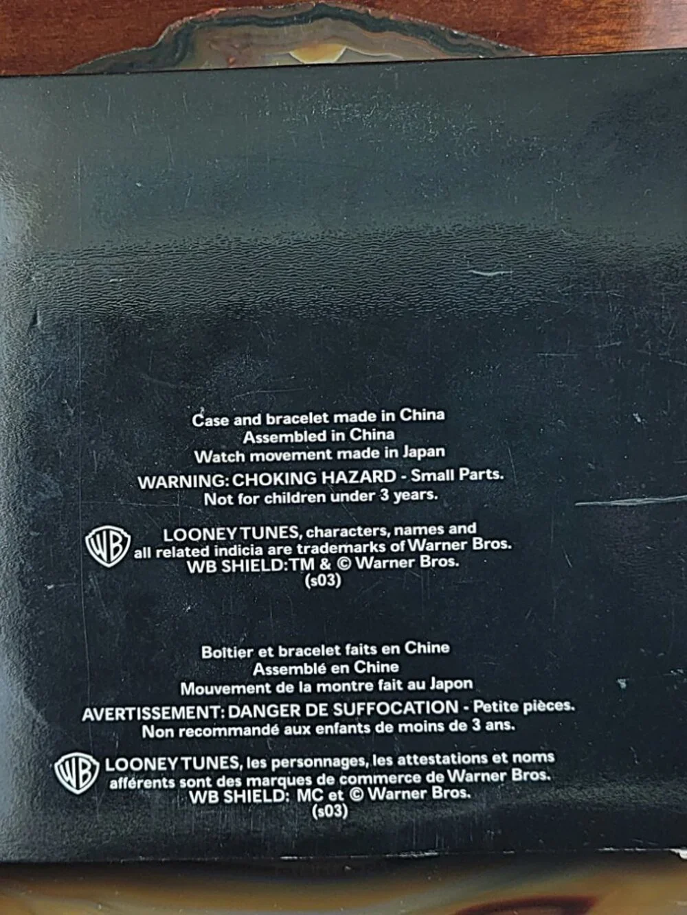 Warner Bros. looney directions box
