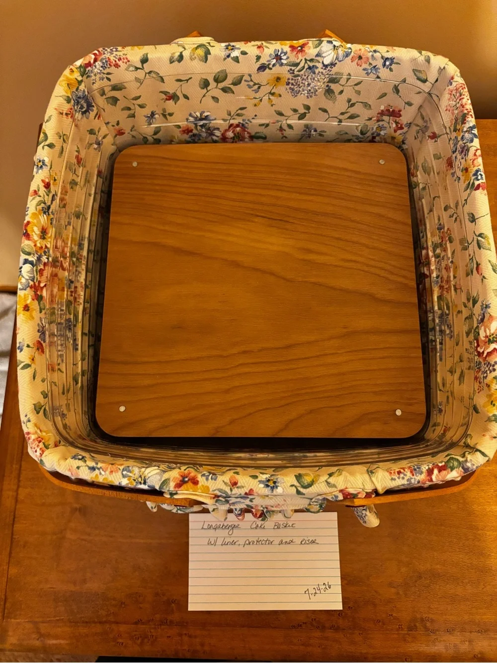 Longaberger woven square
