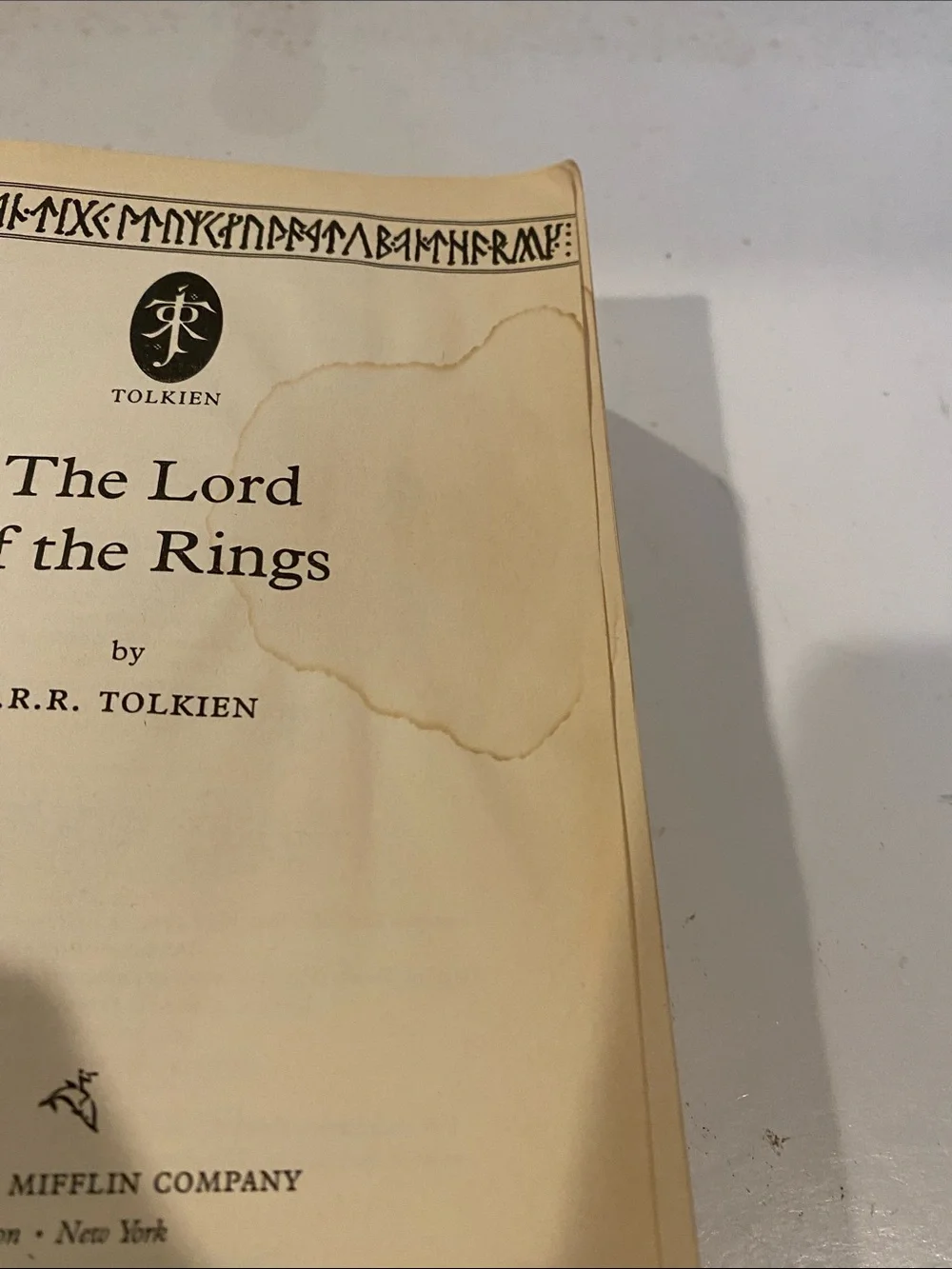 Houghton Mifflin oversized “lord 13000
