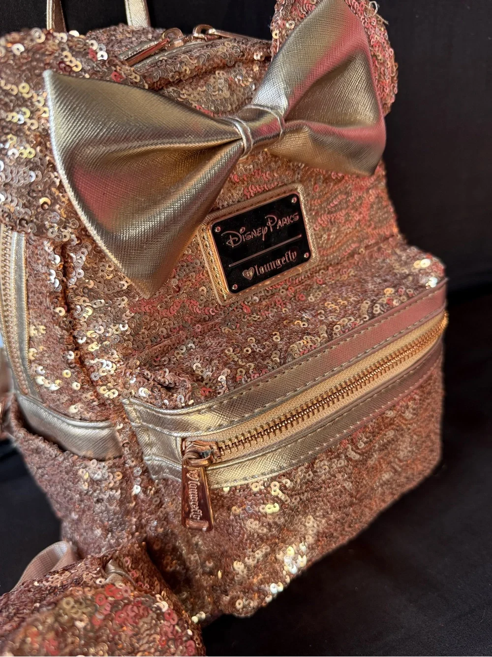 Loungefly straps sides mini