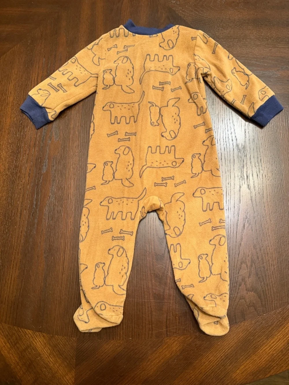 Carter's 2 Pack Footed Sleepers 9M Sports Animal Zip Pajamas