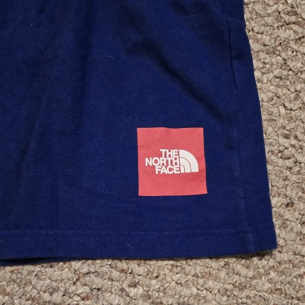 The North Face Men's Never Stop Short Bolt Blue Fleece Shorts Size Medium
