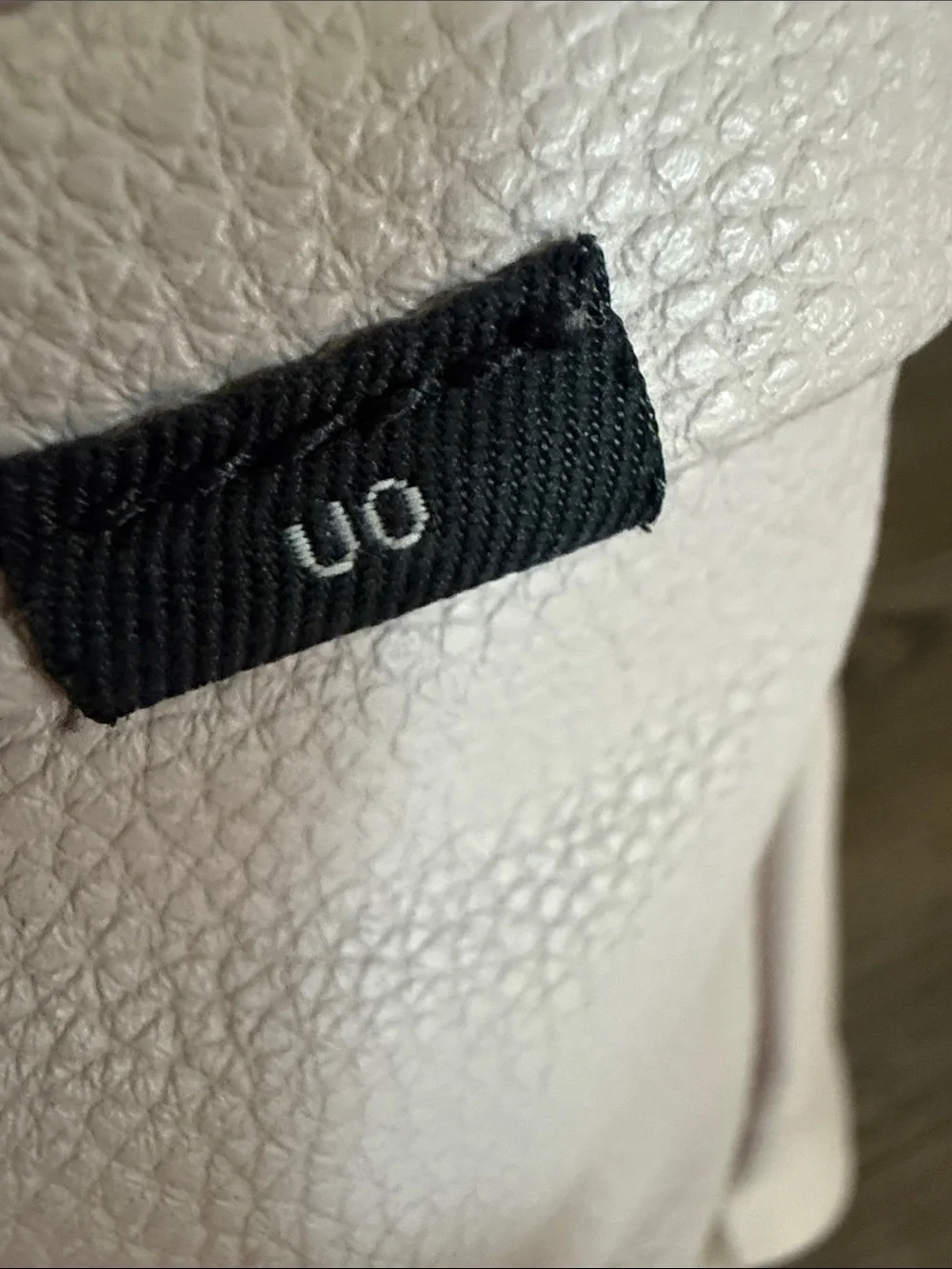 Urban Outfitters NWOT Vegan Pebbled Leather Backpack in Blush/Pale Pink