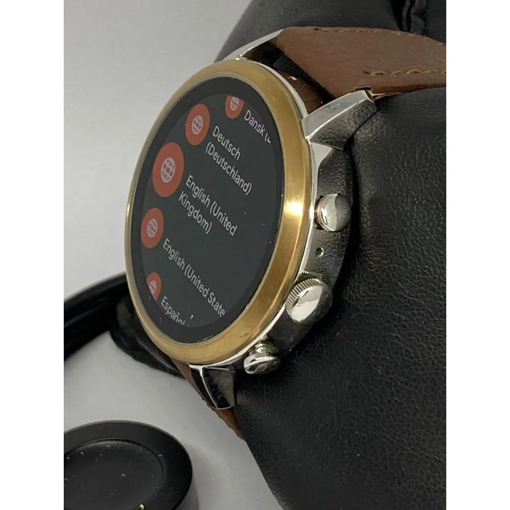 Fossil Gen 4 Authentic Digital Dial Smart Watch Custom Band FTW6016 DC908