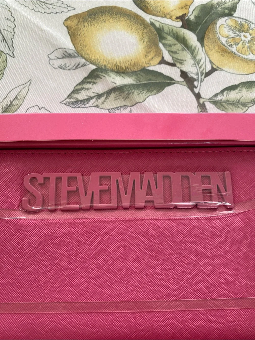 Steve Madden Bright Pink Wristlet Wallet new in box