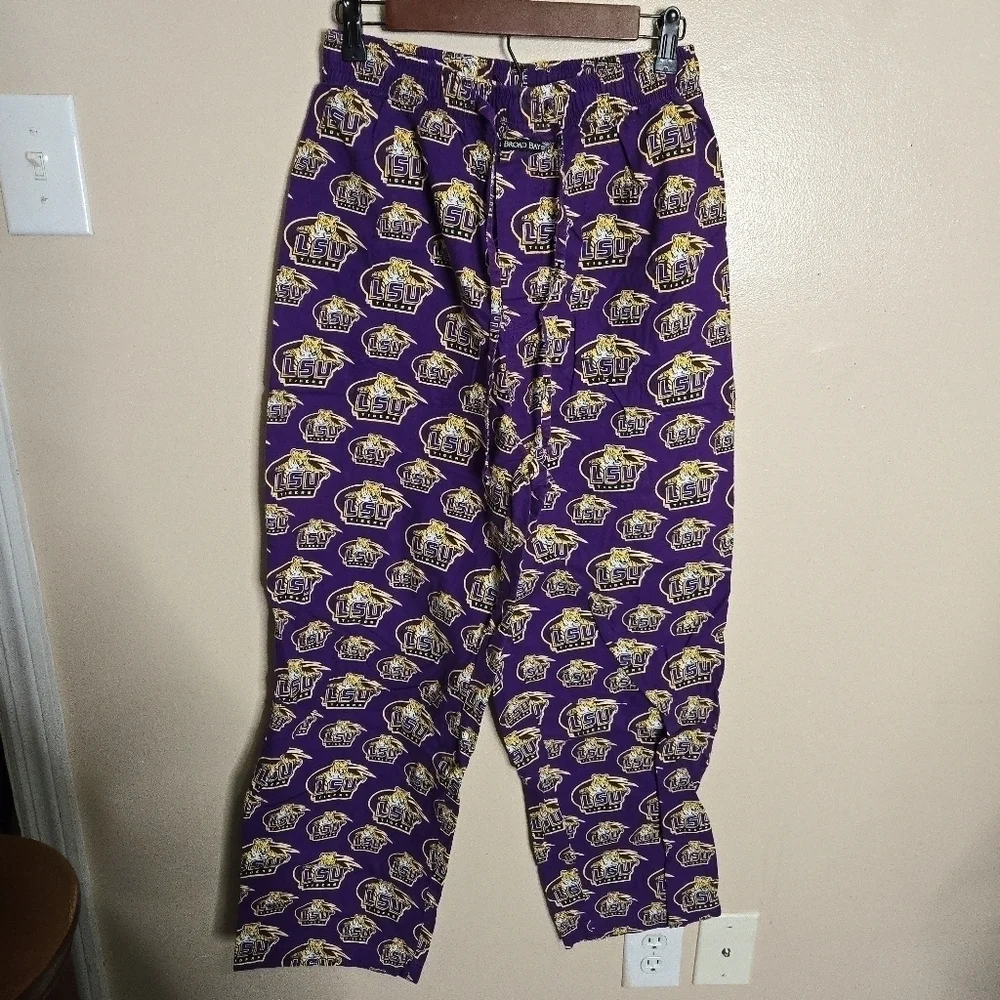 Broad Bay LSU Louisiana State University Cotton Mens Pajama Set