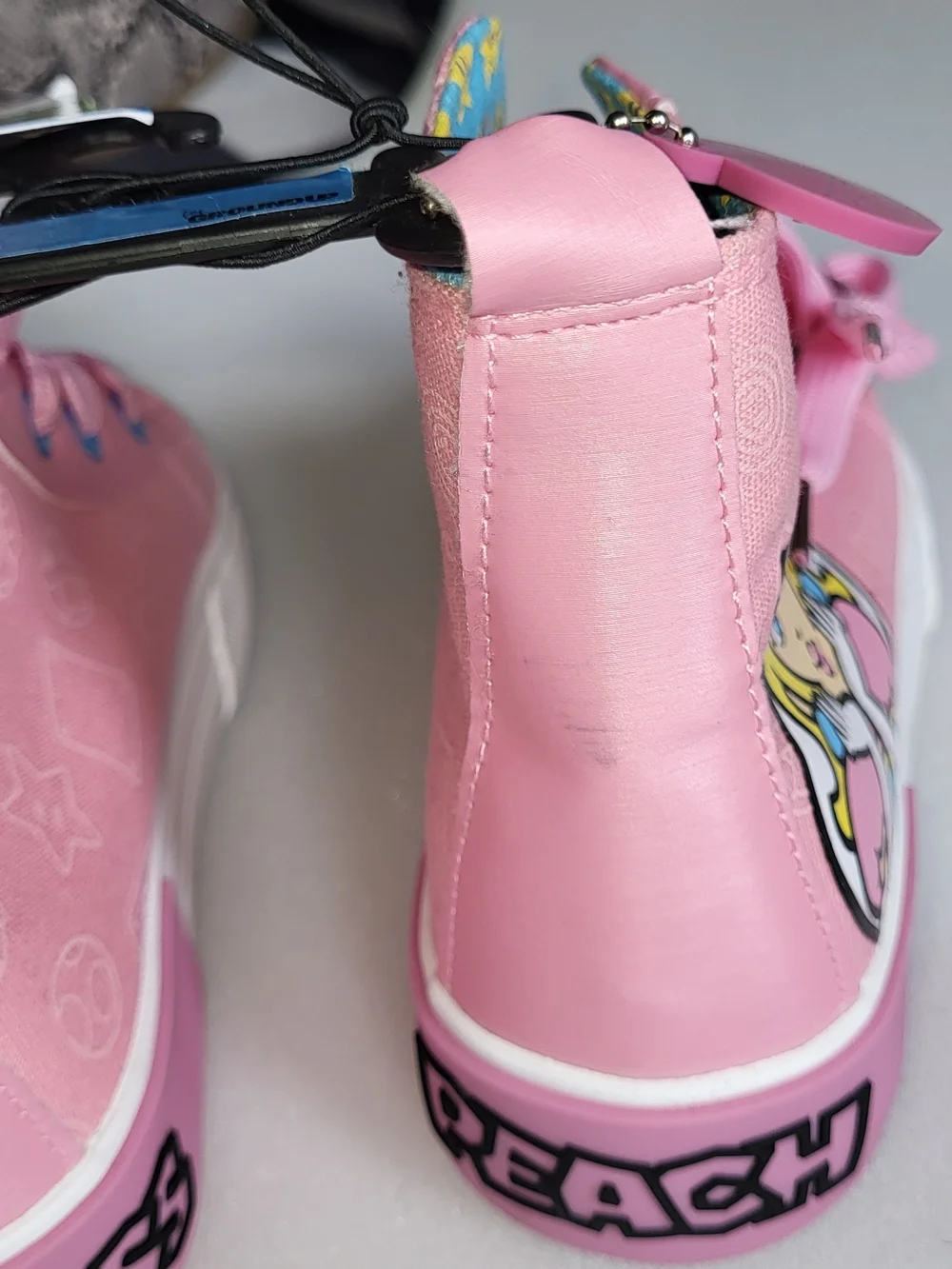 Super Mario Bros bright pink
