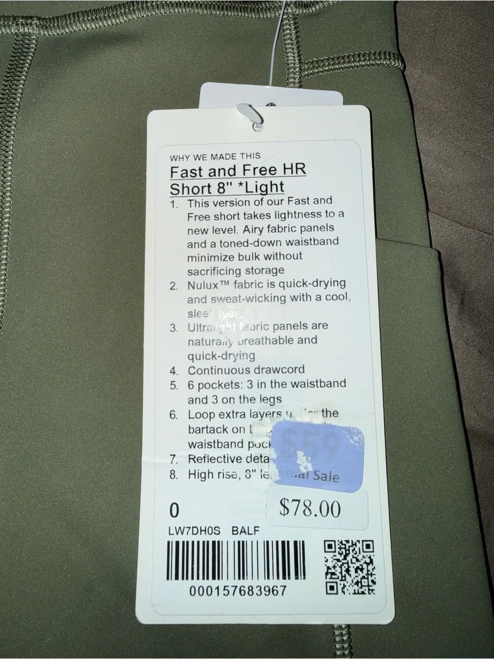 lululemon athletica brand new
