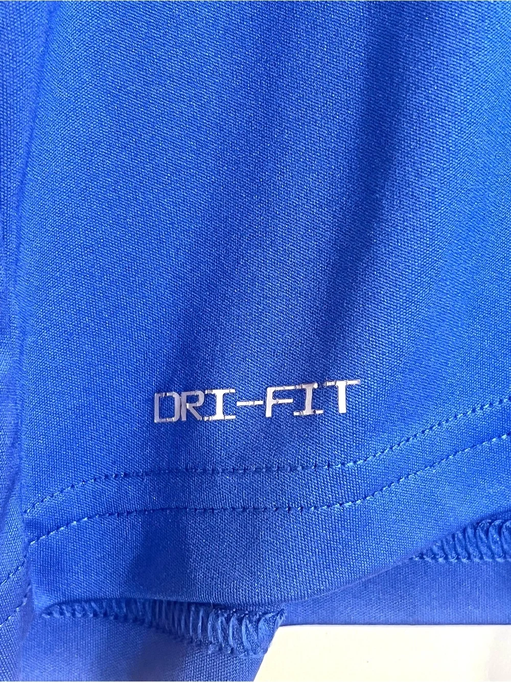 Nike swoosh blue