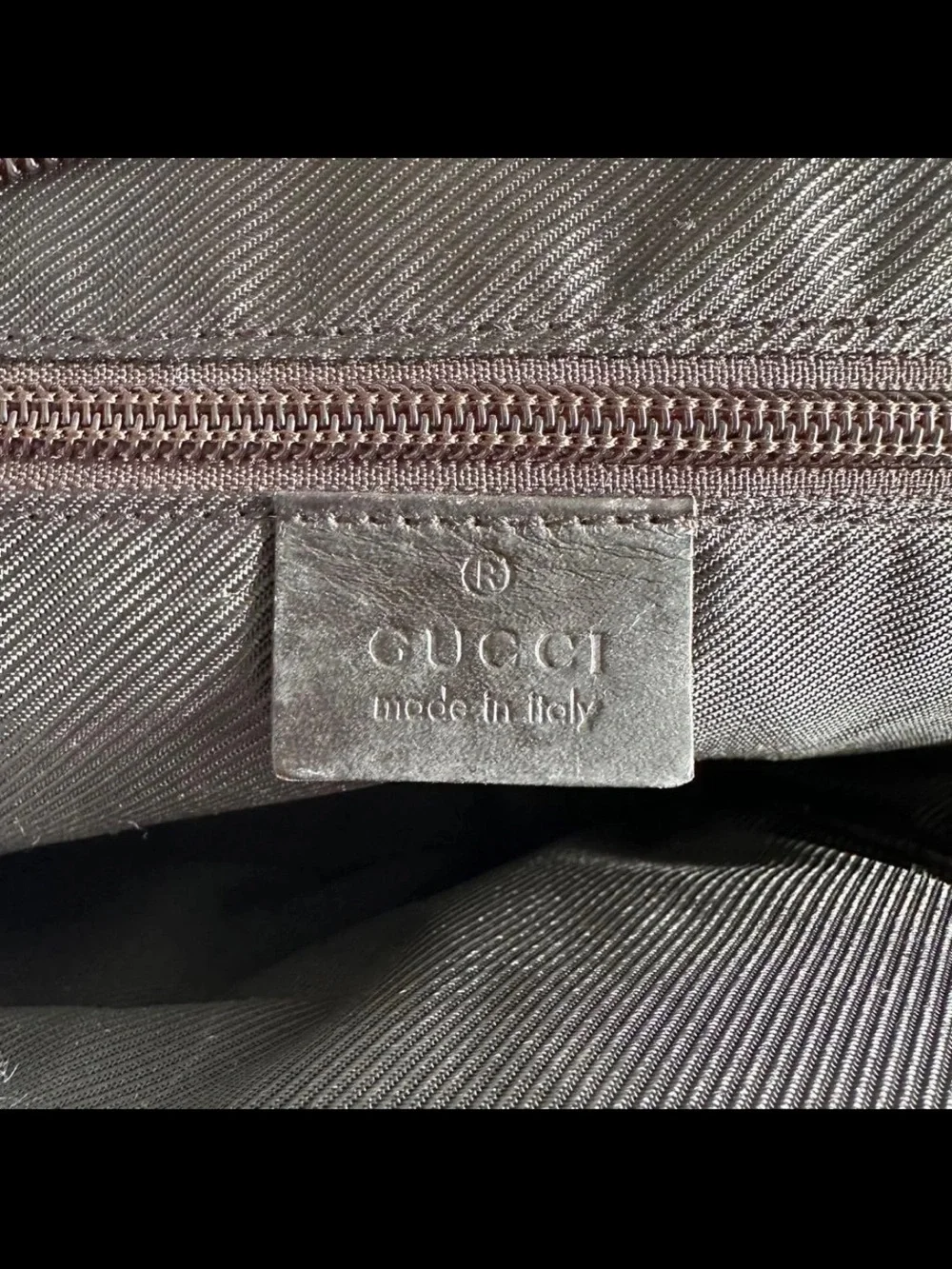 Gucci Tan/Brown GG Monogram Messenger Bag