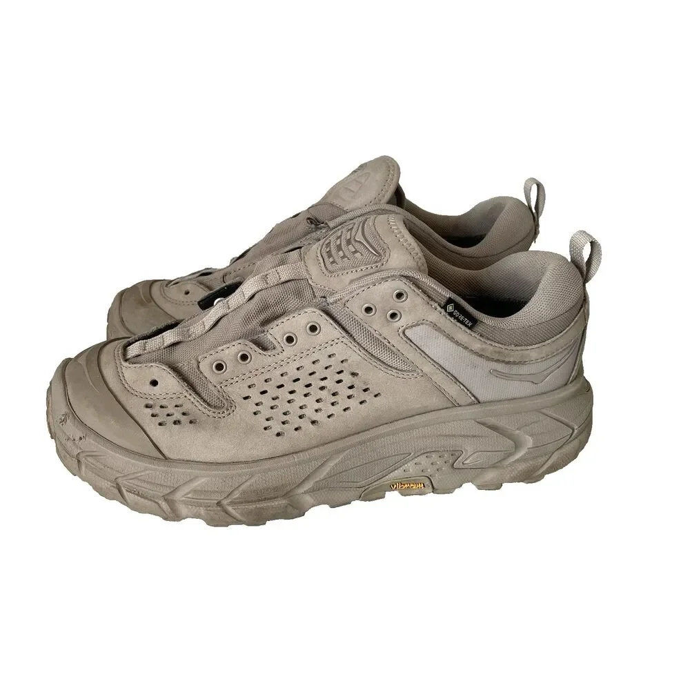 Hoka One One Tor Ultra Low Gore-Tex 'Simply Taupe' Running Trail Shoes Size M9