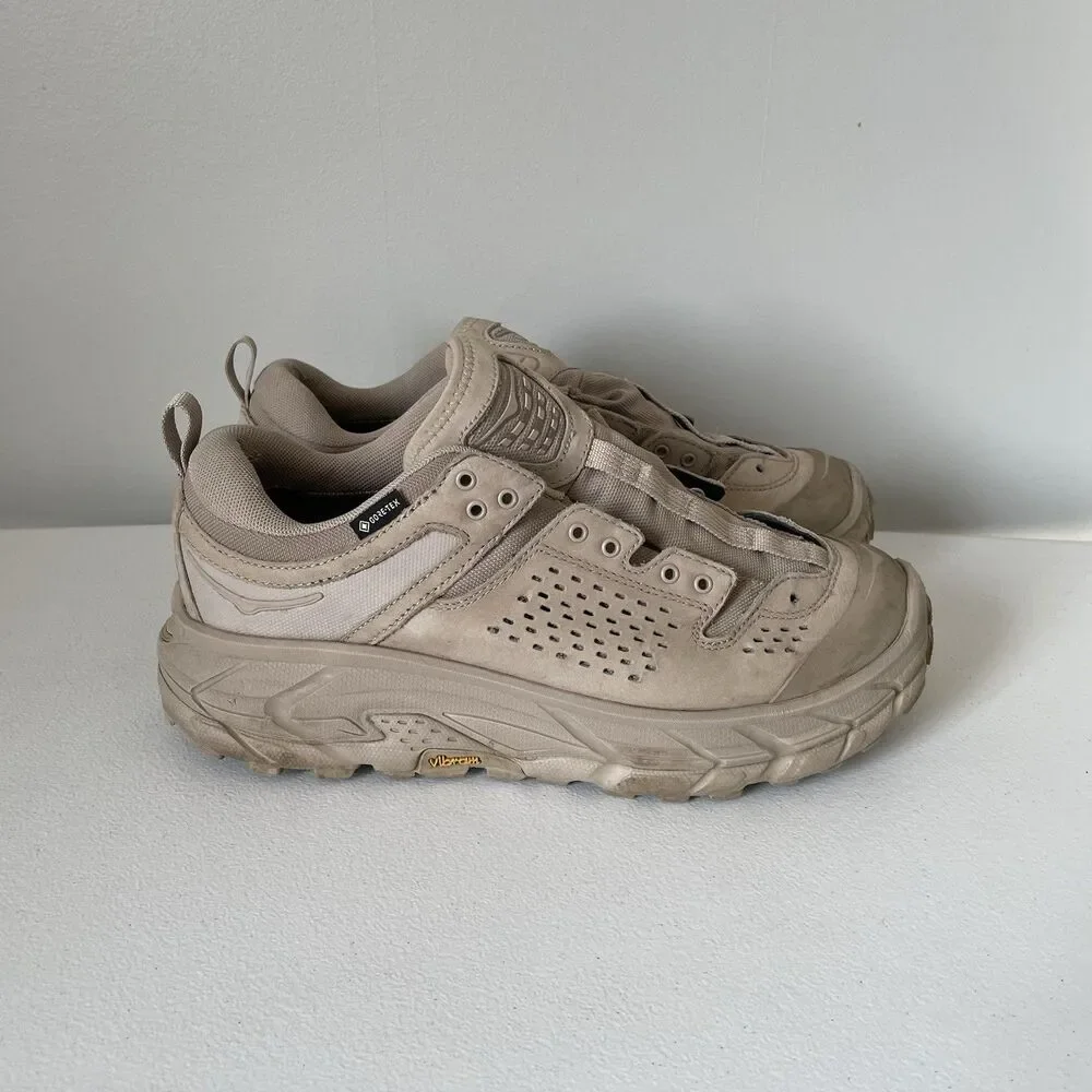 Hoka One One Tor Ultra Low Gore-Tex 'Simply Taupe' Running Trail Shoes Size M9