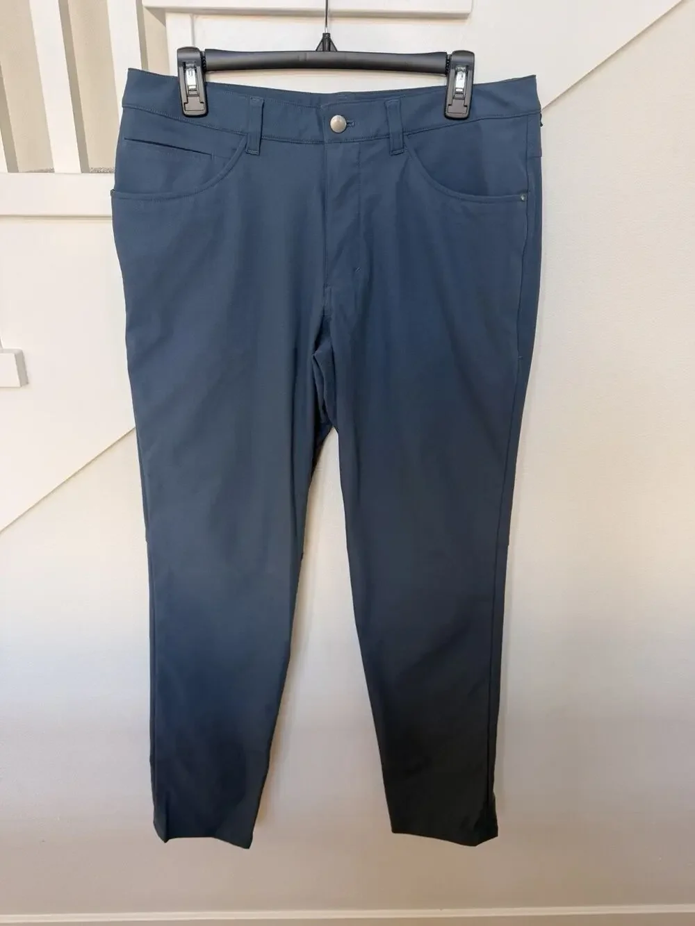 Lululemon Mens Blue ABC 5 Pocket Pant Slim Fit 32” Waist 32” Inseam