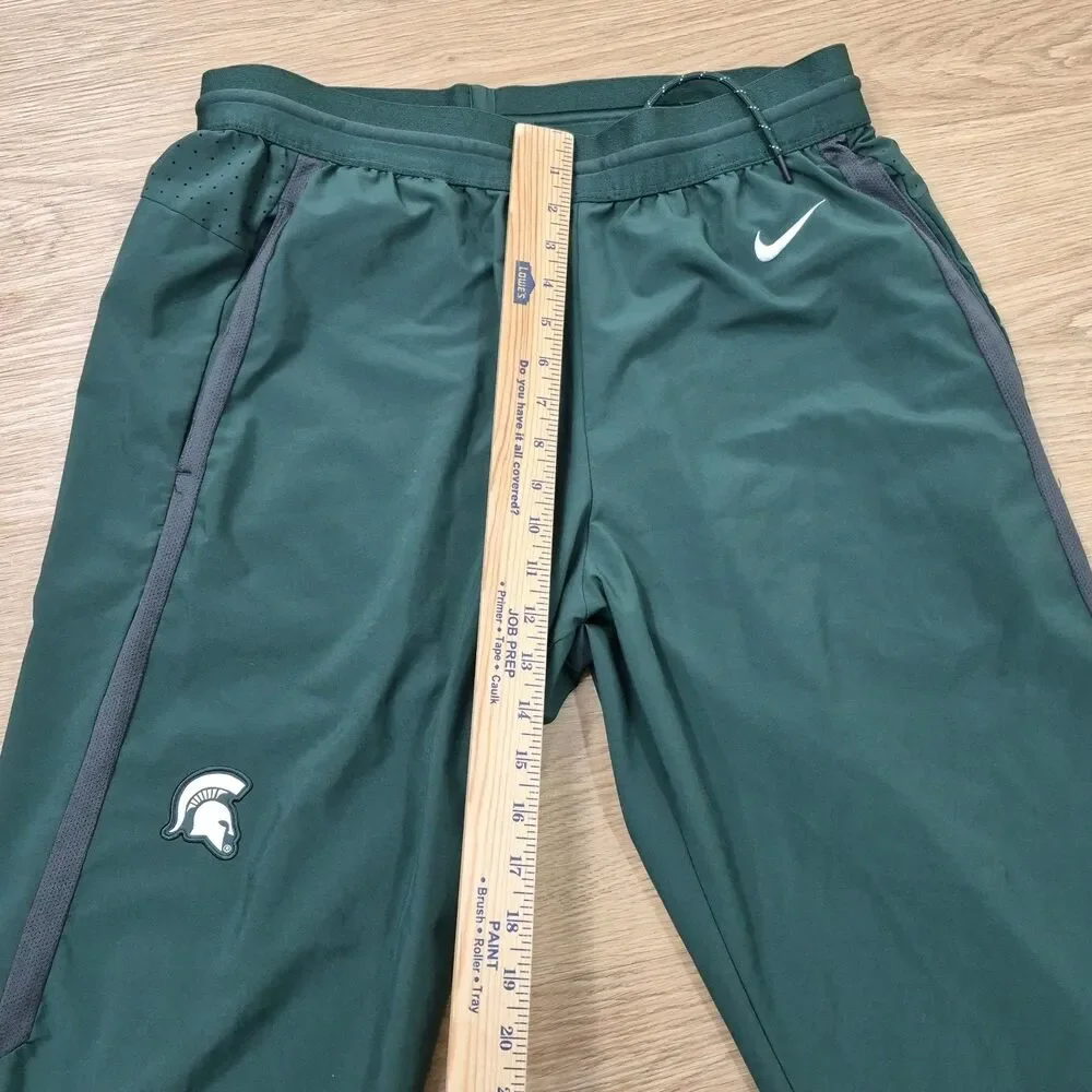 Michigan State Spartans Nike Track Pants Mens XL Running Dri-Fit Breathable Gear