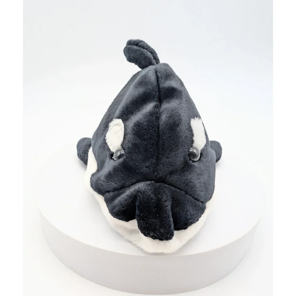 Northeast Imports Plush Orca Killer Whale Bean Bag Stuffed Animal Toy 8