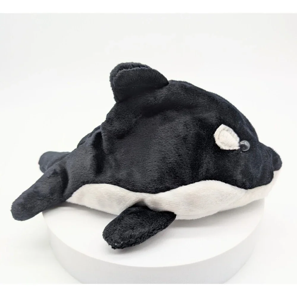 Northeast Imports Plush Orca Killer Whale Bean Bag Stuffed Animal Toy 8