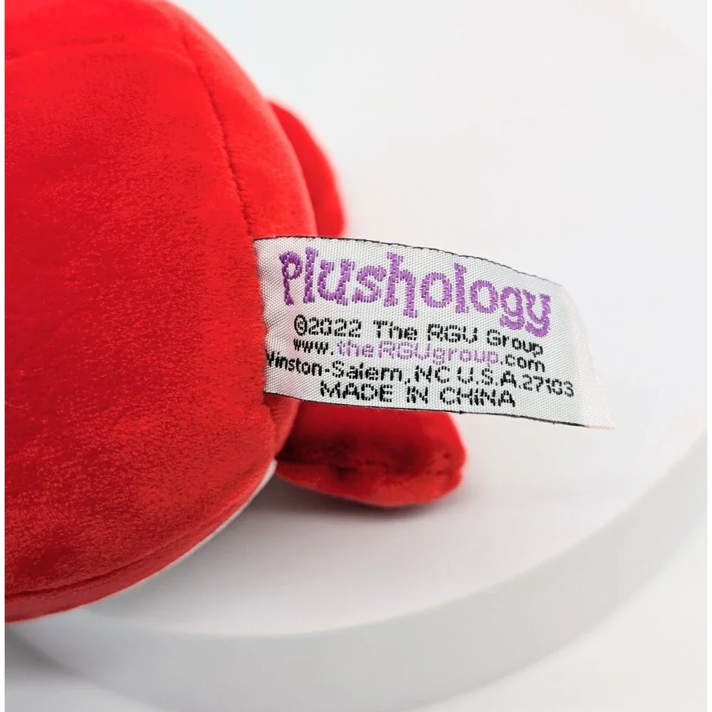 Plushology Monster Plush Stuffed Animal New Mexico Red Blue Cyclops One Eye 6