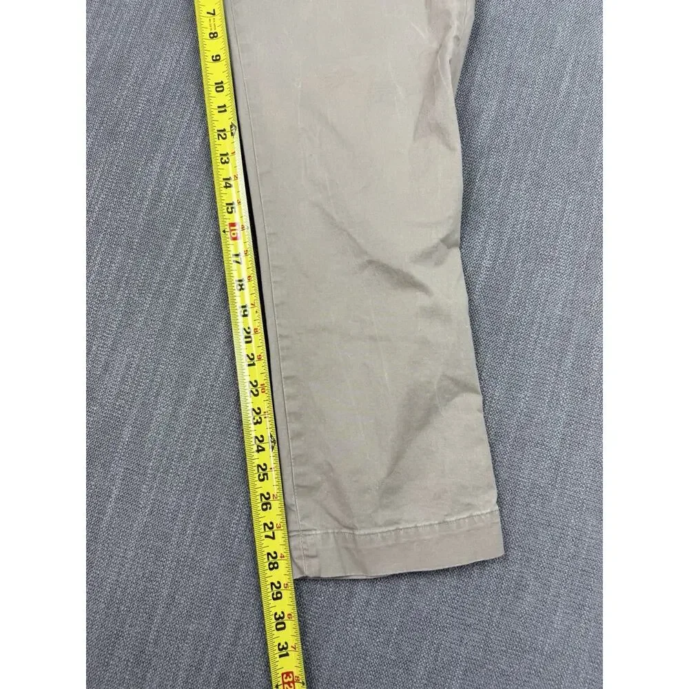 Polo Ralph Lauren Slim Stretch Chino Pants Men’s 36x30 Beige Cotton Blend