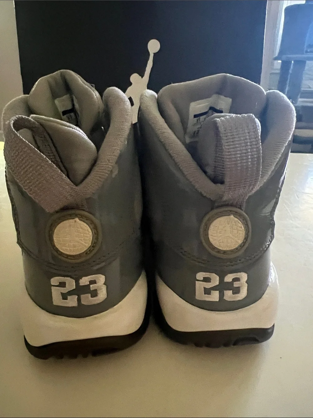 Jordan Air Jordan 9 Retro Box Label - Black, White, Grey