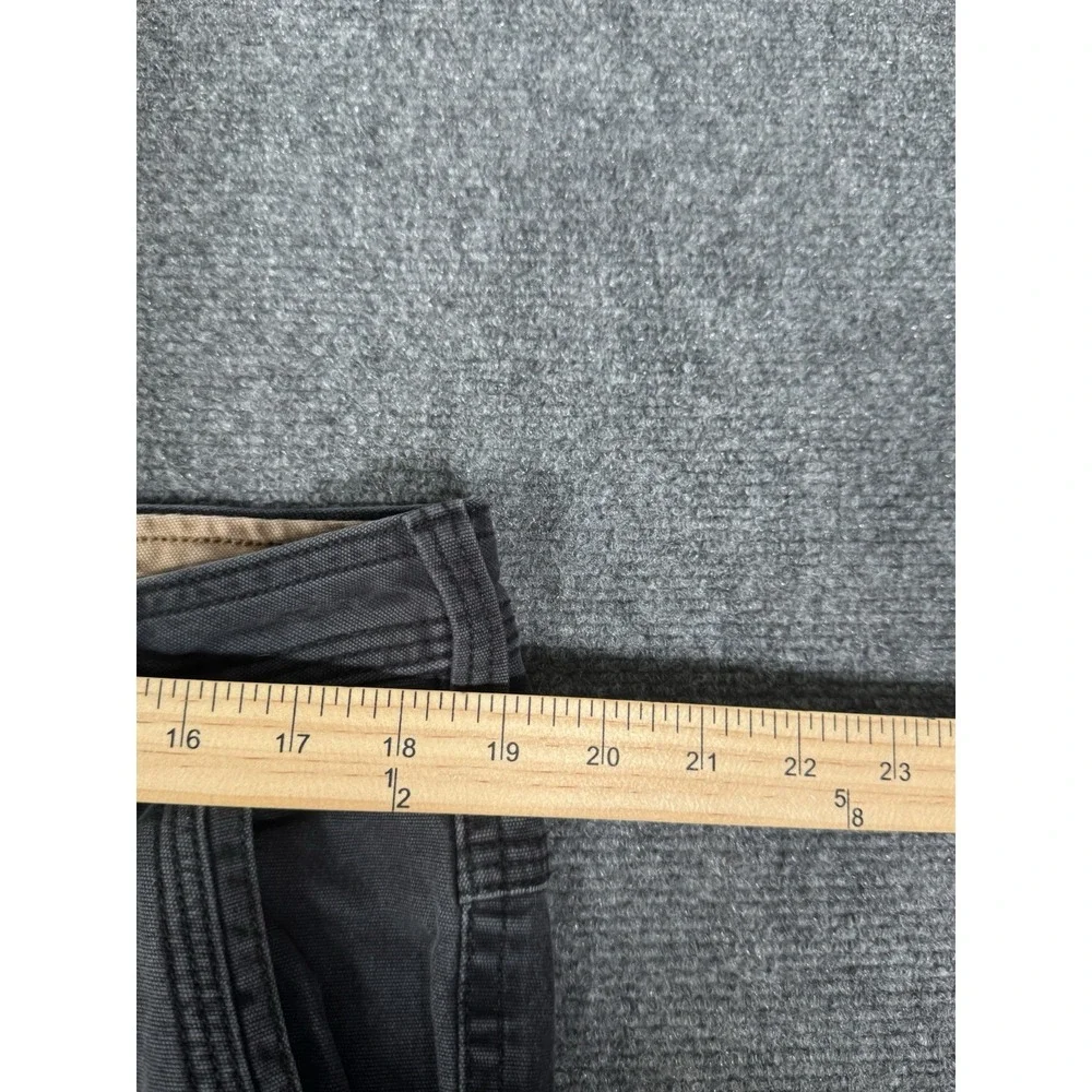 Legendary‎ Outfitters Canvas Pants Mens 38x32 Black Outdoor Hiking Work Stretch