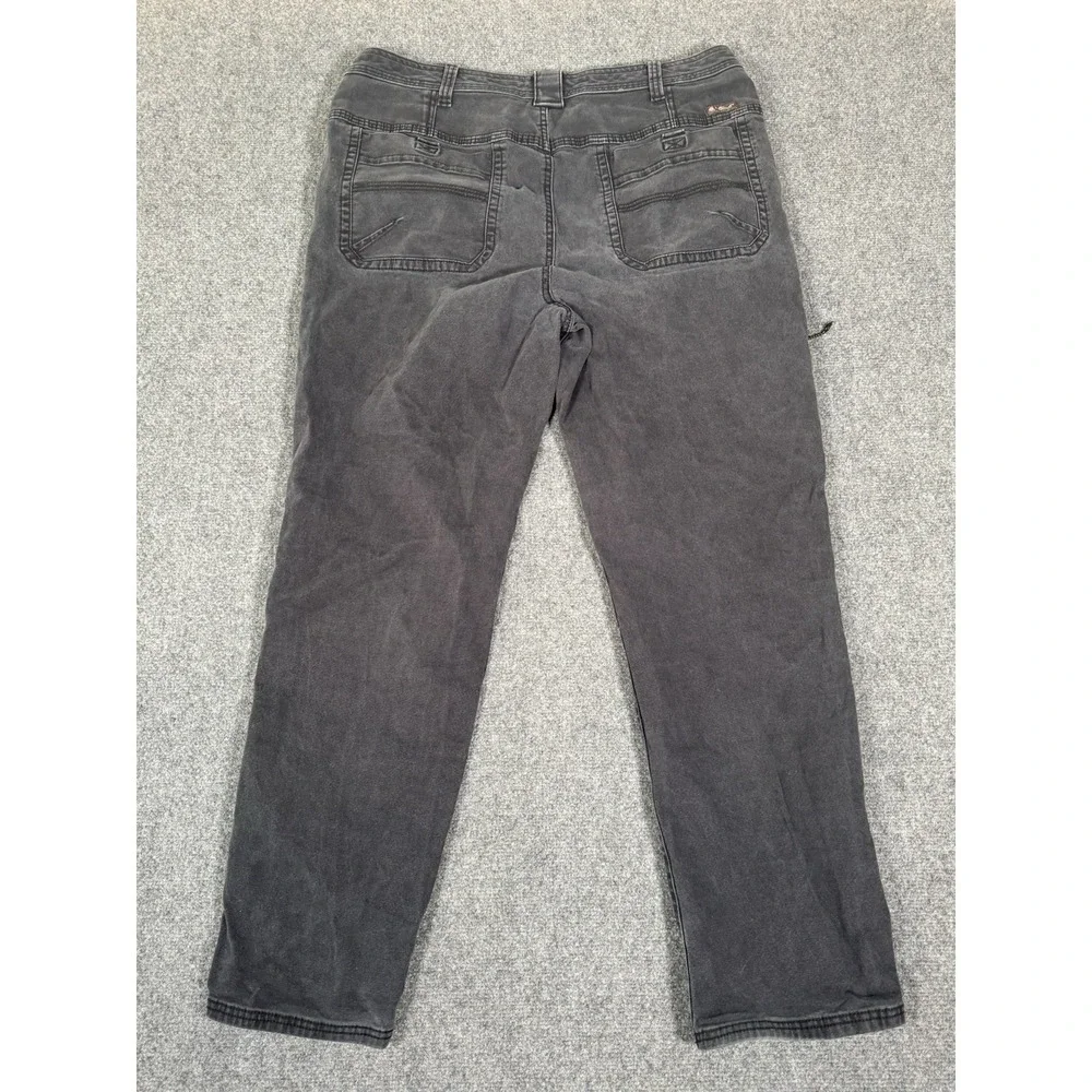 Legendary‎ Outfitters Canvas Pants Mens 38x32 Black Outdoor Hiking Work Stretch