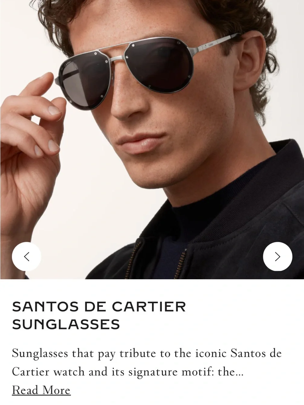 Cartier aviator sunglasses