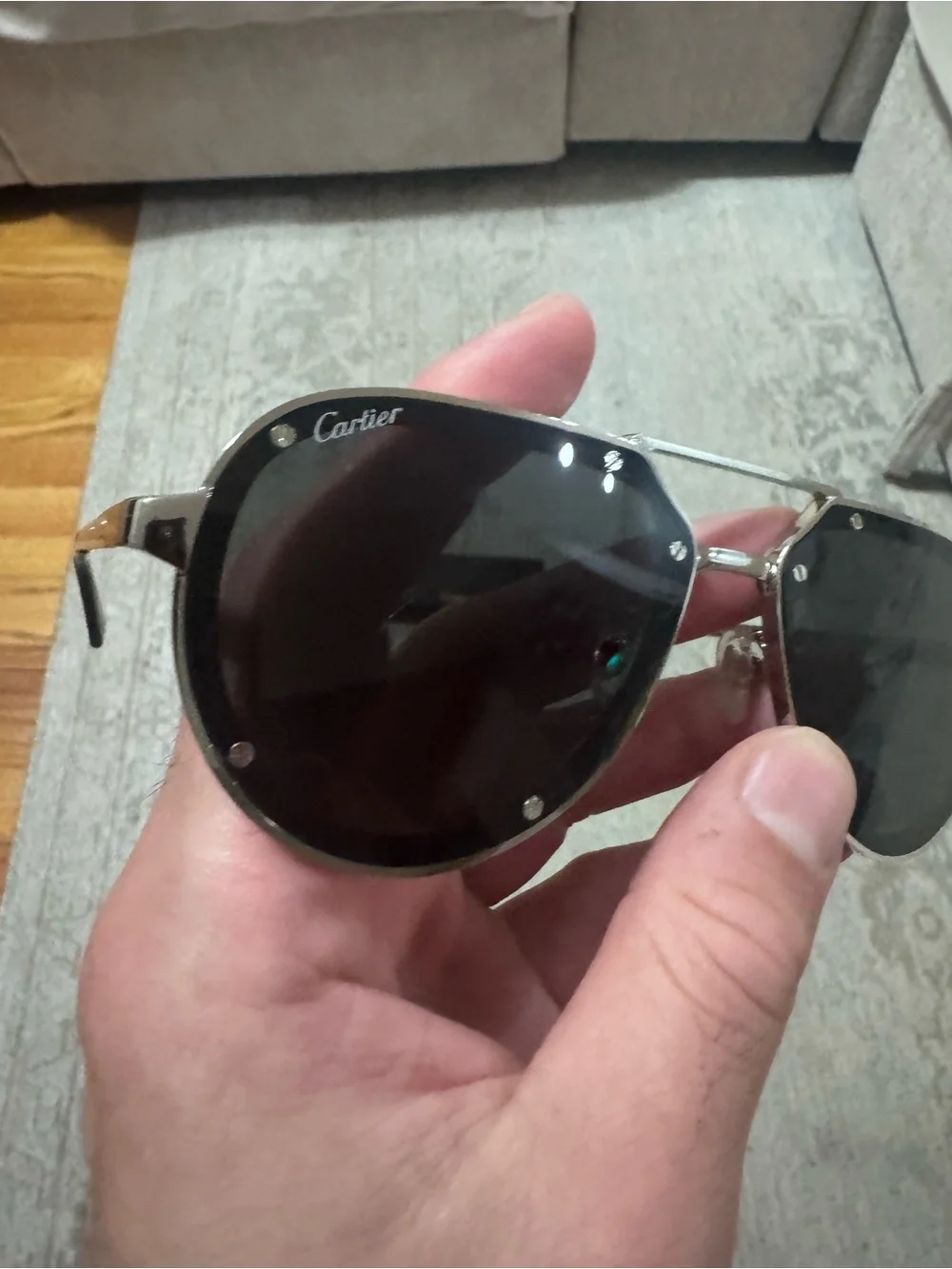 Cartier aviator sunglasses