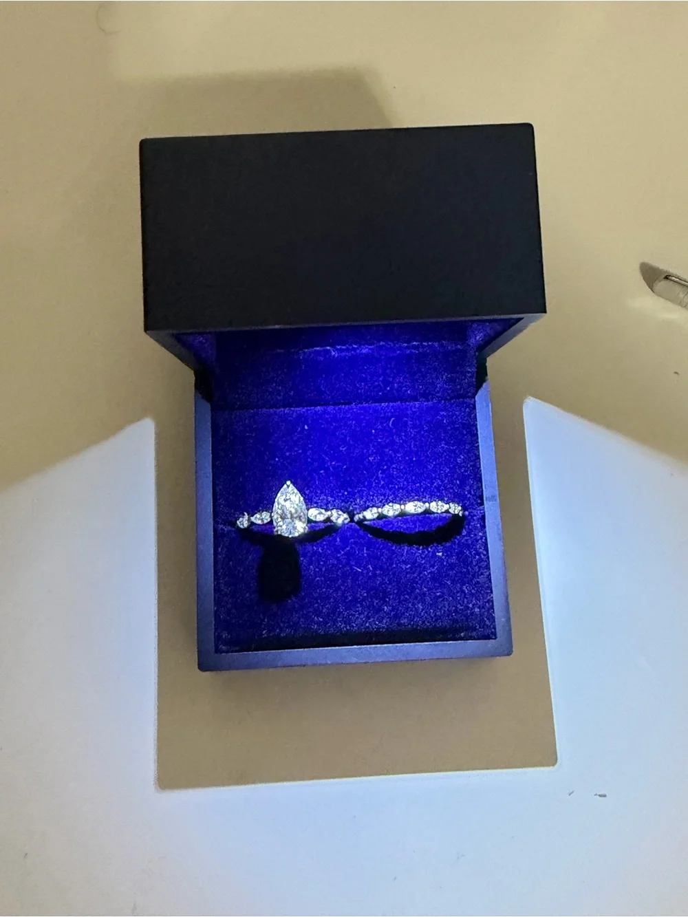 1.52 ct Lab Diamond Pear