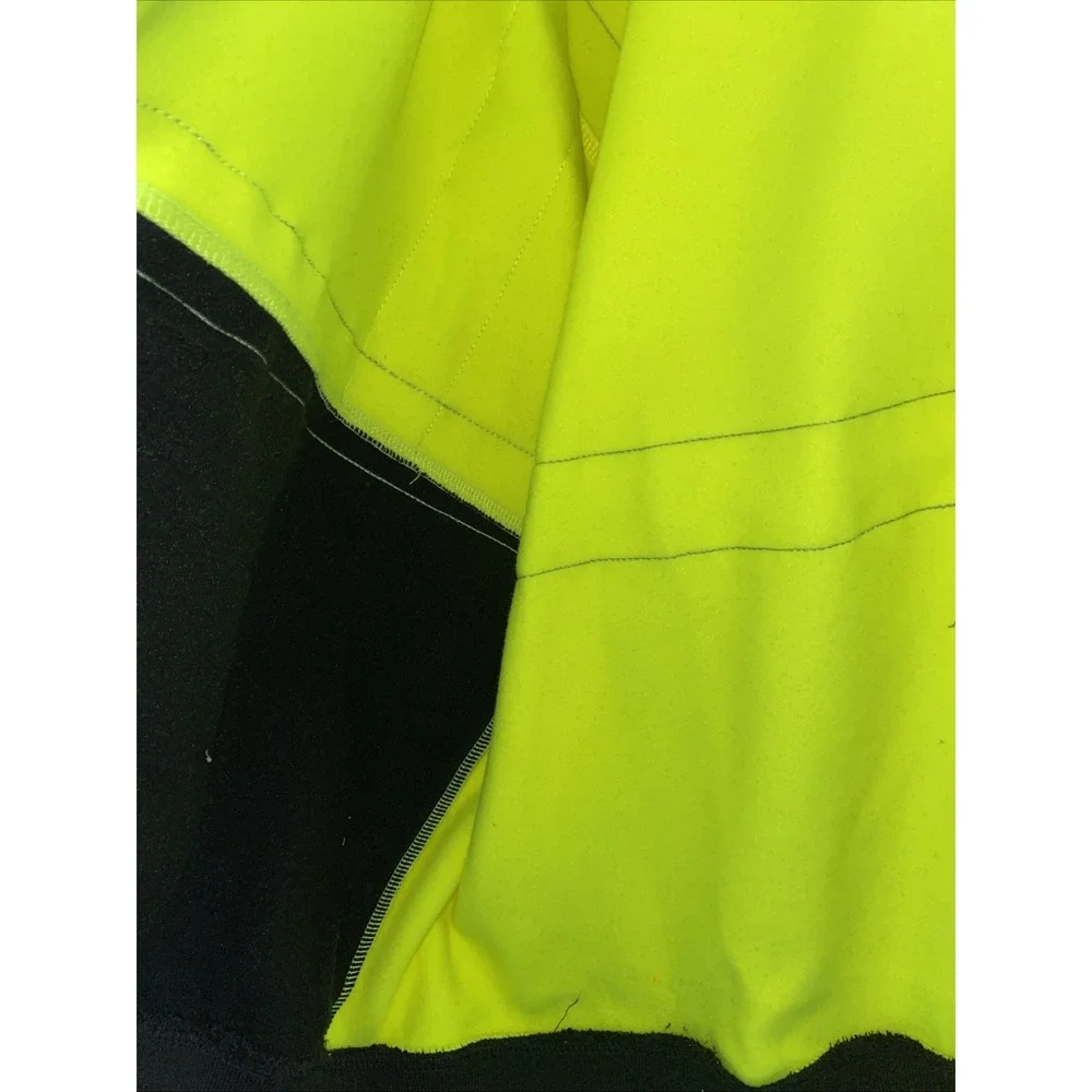 Reflective Apparel Jacket Coat Zip Up Mens XL Neon ANSI/ISEA 107-2020 Class 3
