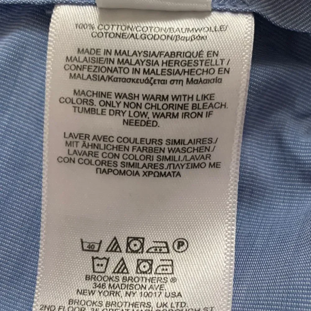 Brooks Brothers Light Weight Advantache Chino Men's Shorts Size 42