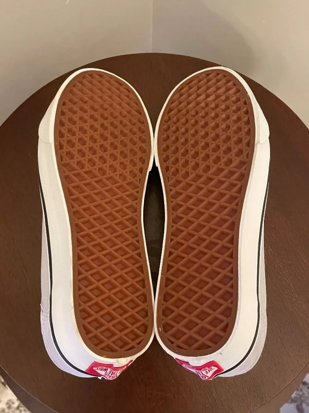 Vans true white