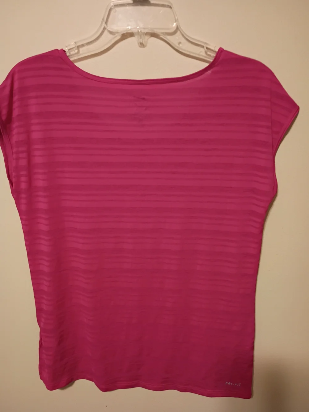 Nike Dri-FIT Women's Pink Short Sleeve Performance Top