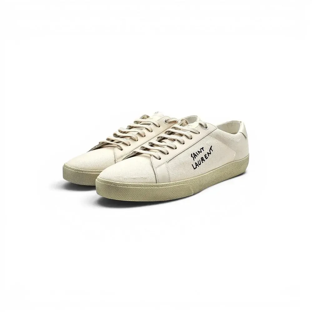Saint Laurent Court Classic SL/06 Sneakers White EU 42 US 9 - New $785