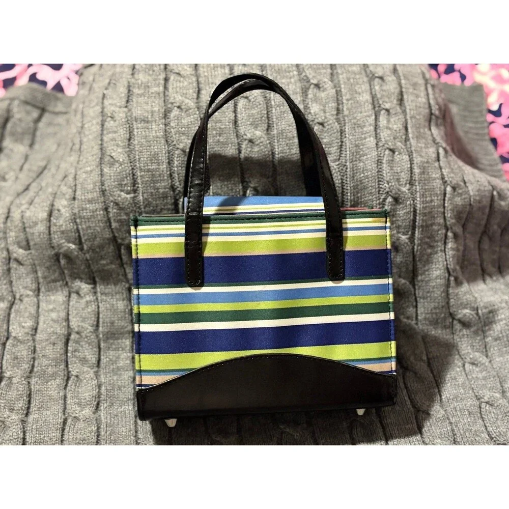 Vintage Striped Handbag