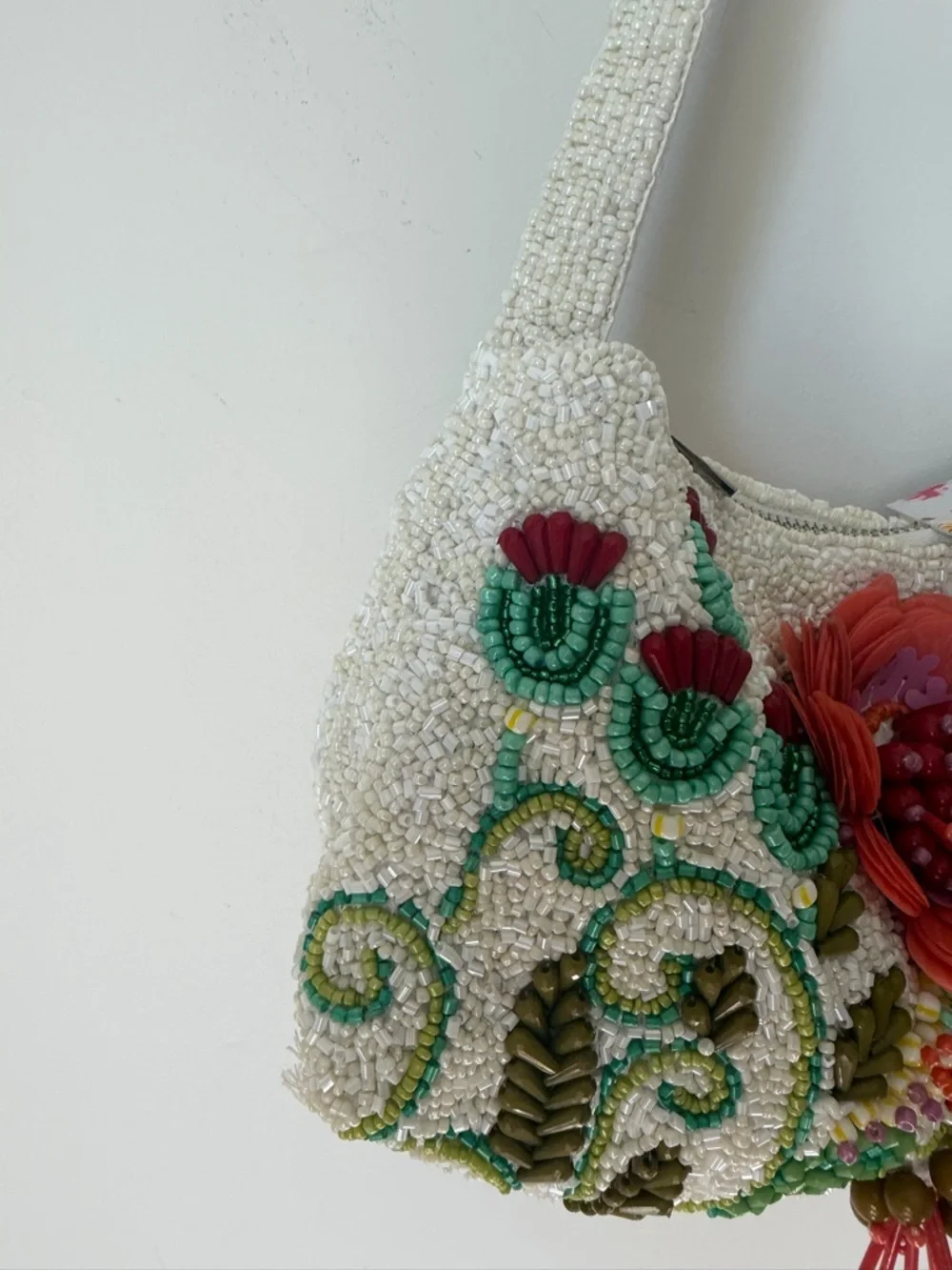Beaded Butterfly Floral sequins Shoulder Bag