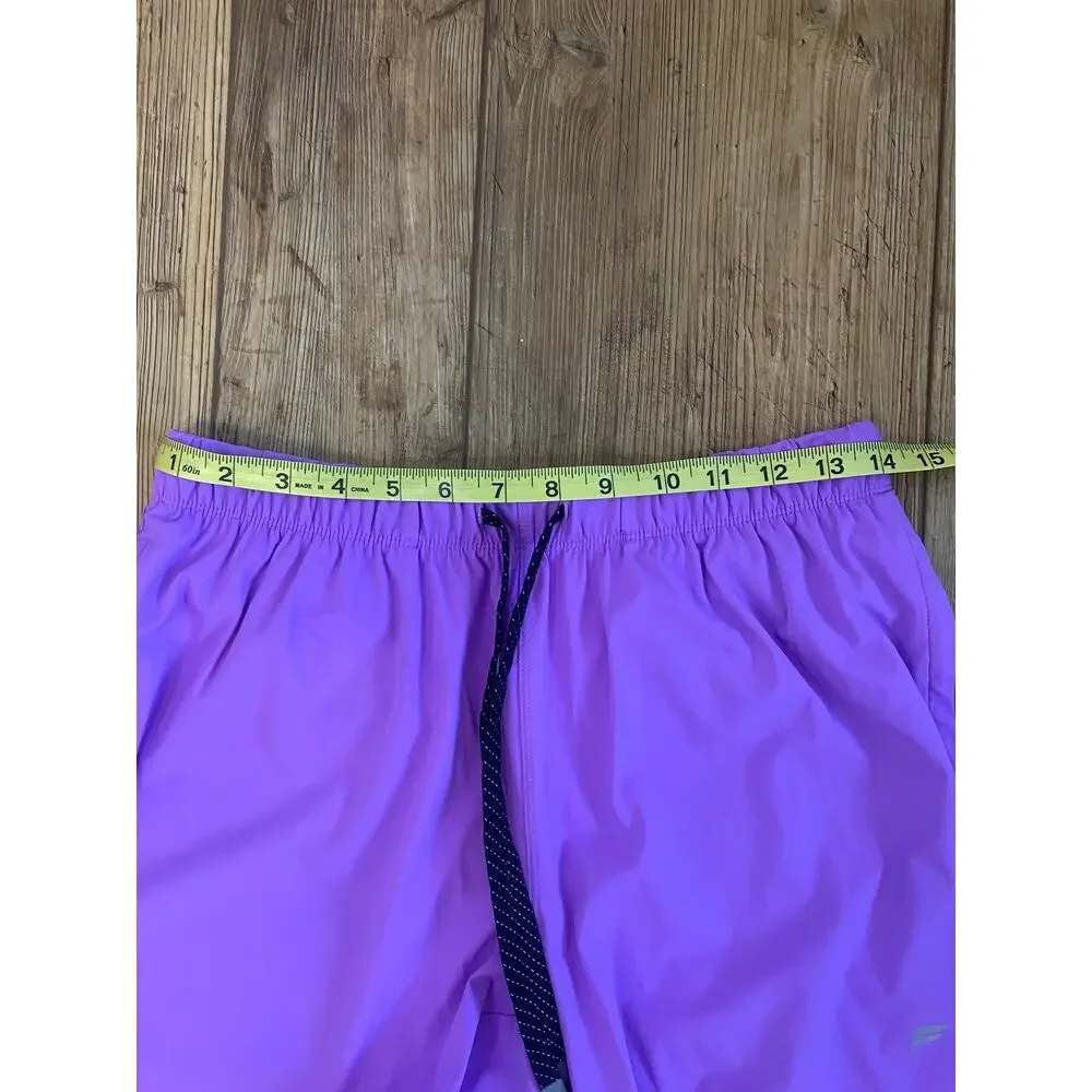 Fabletics The One Men’s Shorts Size Medium Violet unlined