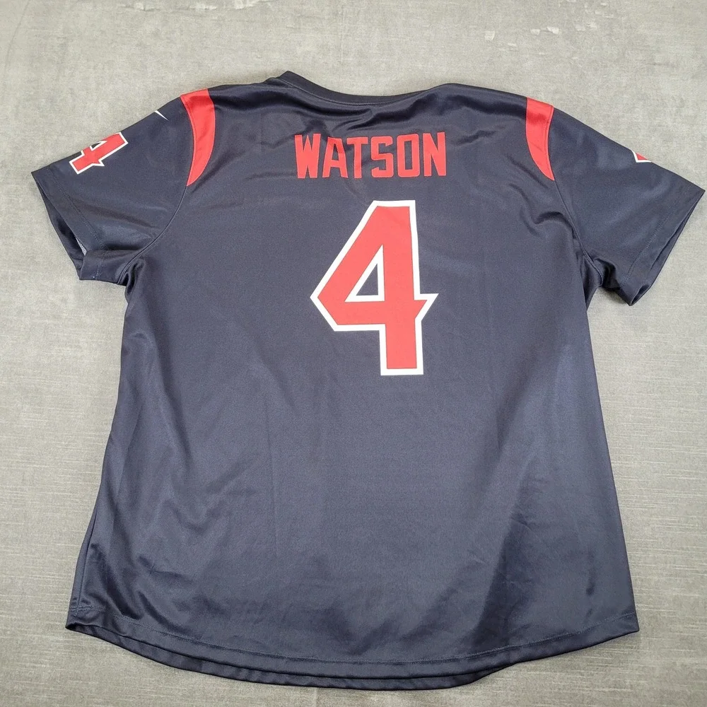 Nike Houston‎ Texans NFL Color Rush #4 Watson Jersey Youth XL Kids
