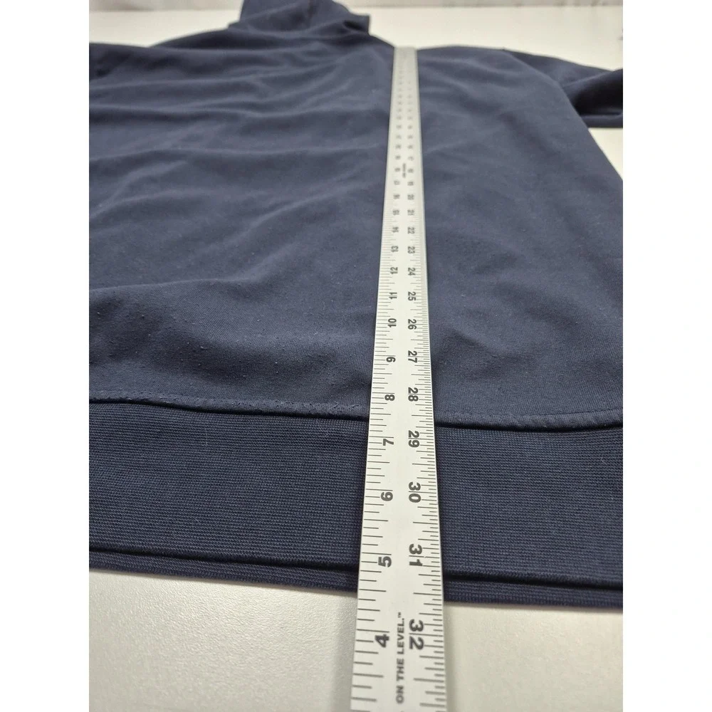 Polo Ralph Lauren Hoodie Mens Big 2XLT Blue Jersey Full Zip Pony Logo Sweatshirt