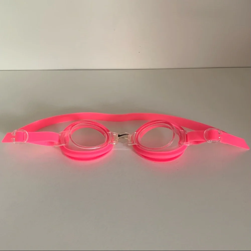 Hold Y2k Nike  neon pink clear goggles