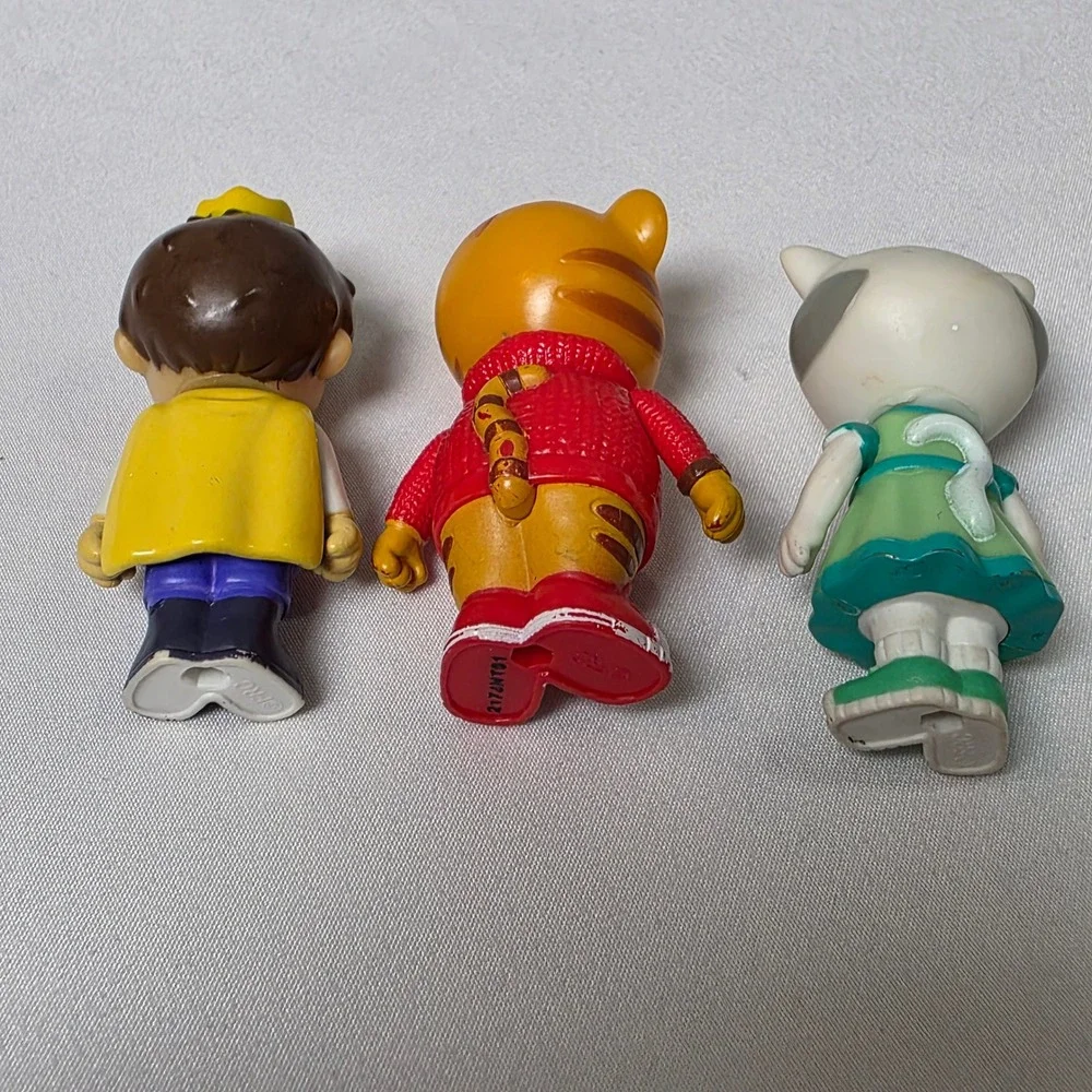 Daniel Tiger's Neighborhood Figures 3pc Set Poseable Toys Daniel Katerina Prince