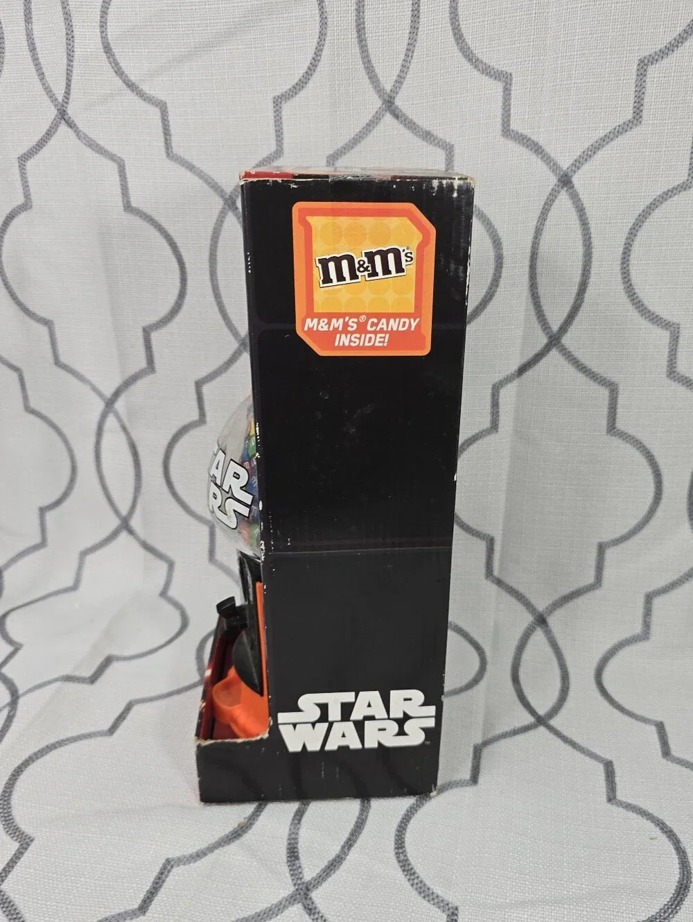 Star Wars M&M's Clone Trooper Orange Candy Dispenser Gumball Style Disney New