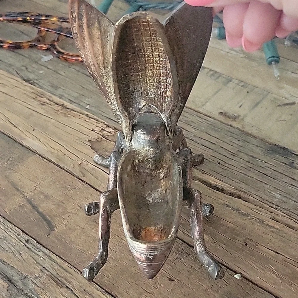 Vintage Brass Fly/Insect Ashtray/Trinket Holder
