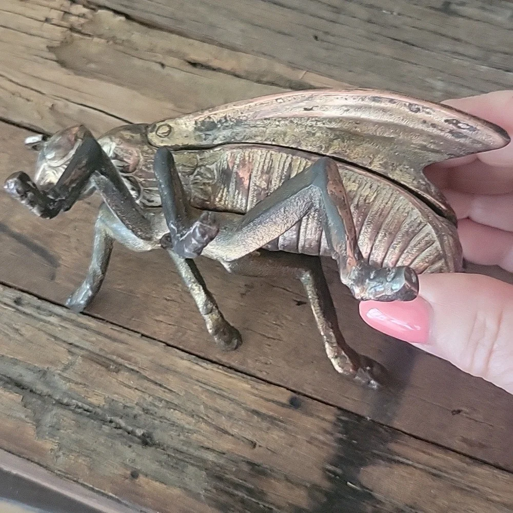 Vintage Brass Fly/Insect Ashtray/Trinket Holder